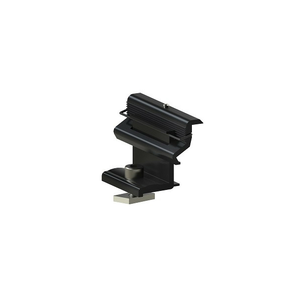 Picture of surface black anodized
incl. grounding-pin and O-ring
suitable for framed PV-modules with a frame height from 33 up to 50mm